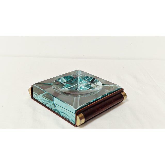 Vintage Crystal Ashtray by Mazareno Gabrielli, 1970s For Sale - Image 12 of 13