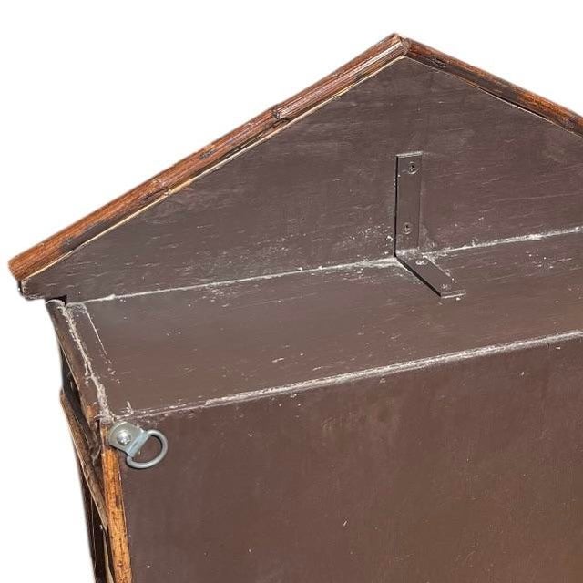 Wood Vintage Adirondack Twig and Topiary Hanging Cabinet For Sale - Image 7 of 9