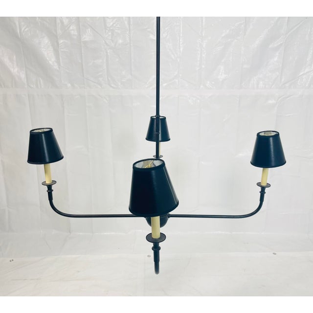 2020s Visual Comfort Thomas O’Brien “Piaf” 5-Light Chandelier Height Adjustable For Sale - Image 5 of 14