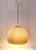 Plastic Vintage German Ceiling Lamp with Beige Plastic Shade, 1970s For Sale - Image 7 of 7