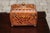 English Victorian 1870s Tea Caddy with Faux Painted Tortoise Finish and Brass For Sale - Image 9 of 10