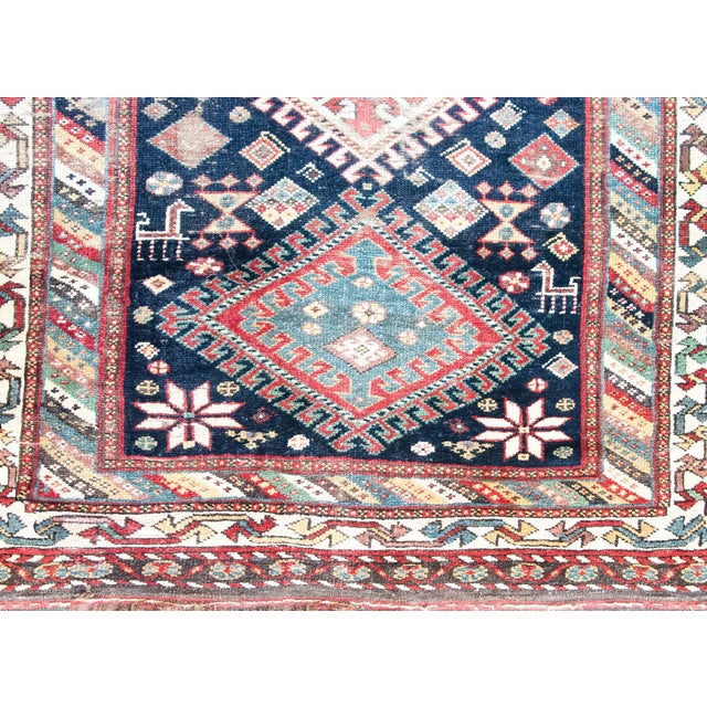 Early 20th Century Persian Qashqai Runner For Sale - Image 14 of 16