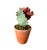 Vintage Potted Tole Red Poppy Flower / Floral Arrangement by Artist Helen Hornberger in an Antique Terracotta Pot For Sale - Image 4 of 8