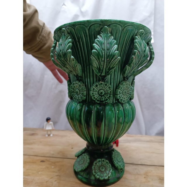 Ceramic Ceramic Vase from CH Hispania, Manises For Sale - Image 7 of 7
