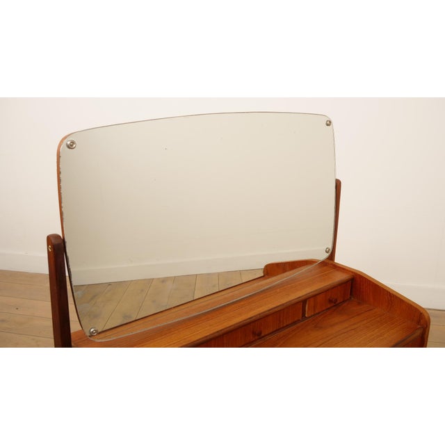 Vintage Dressing Table with Mirror For Sale - Image 10 of 12