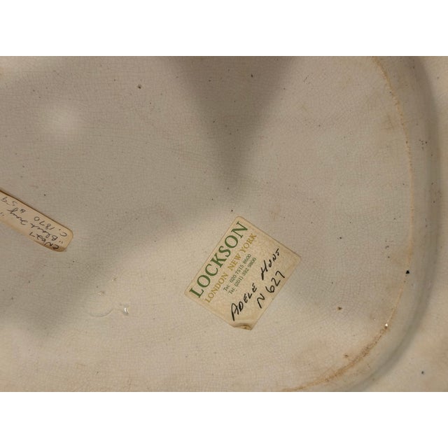 Mid-19th Century English Black Transferware Romantic Scenic Platter, Circa 1850–1870 For Sale - Image 16 of 18