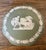 Beautiful Wedgwood Jasperware scalloped lidded box in matte Sage green. The scene on the lid is surrounded by a white...