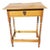 Vintage English One Drawer Oak Industrial Table, Side Table For Sale