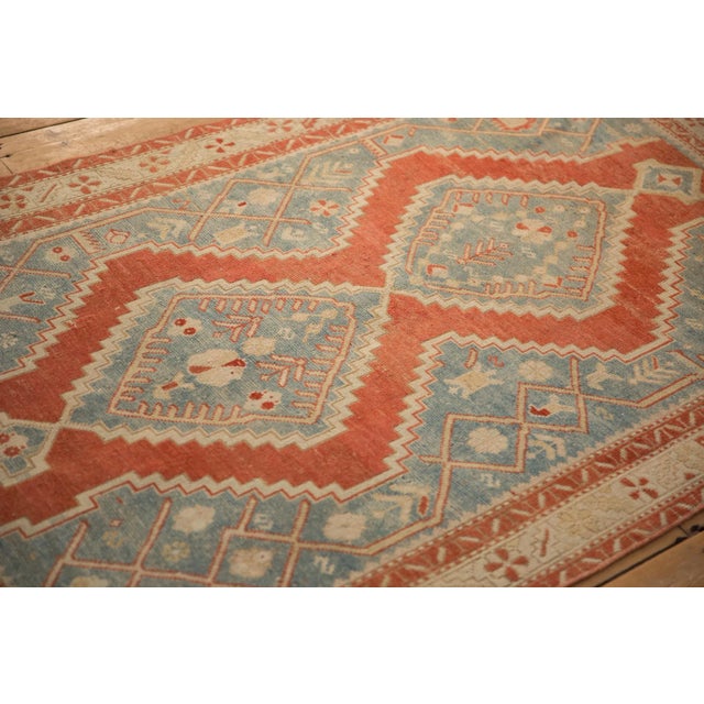 Textile Vintage Distressed Karabagh Rug - 4'2" x 6'4" For Sale - Image 7 of 12