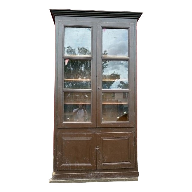 Vintage Bookcase in Wood, 1960s For Sale