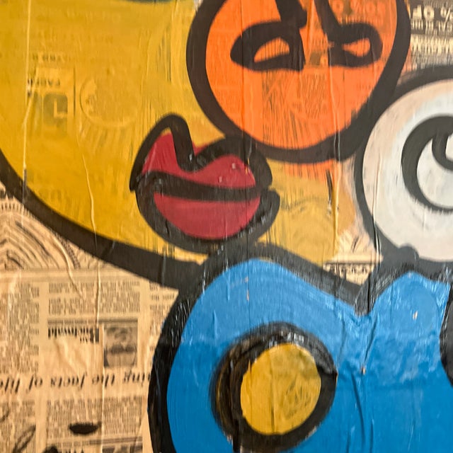 Late 20th Centur Abstract Portrait Painting by Peter Robert Keil, For Sale - Image 12 of 13