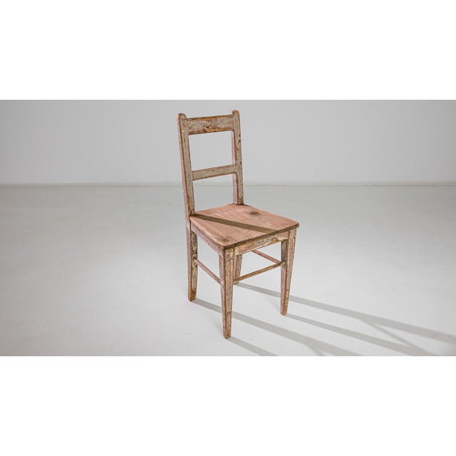 1900s Central European Wooden Accent Chair For Sale - Image 10 of 18