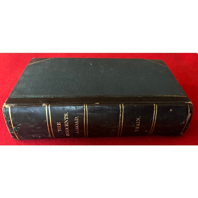 Fine Leather Binding - The Innocents Abroad - First Edition Book by Mark Twain 1869 For Sale - Image 15 of 17