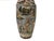 Vintage Asian Satusma Ceramic Handpainted Samurai Relief Dragon Motif Vase For Sale - Image 13 of 18