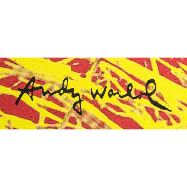Portraiture 1986 Carnegie Museum of Art After Andy Warhol "Butterfly" Lithograph For Sale - Image 3 of 6