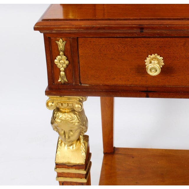 French Empire Revival Cylinder Desk, 19th Century For Sale - Image 11 of 18