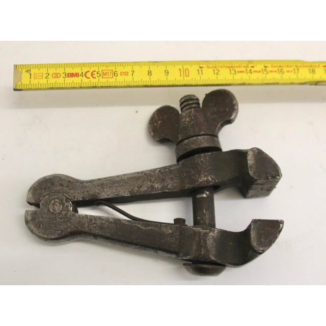 Antique Hand Vises or File Clamps, 1930s, Set of 5 For Sale - Image 4 of 5