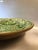 Ceramic 1980s Green Majolica Pottery Fruit Bowl For Sale - Image 7 of 11