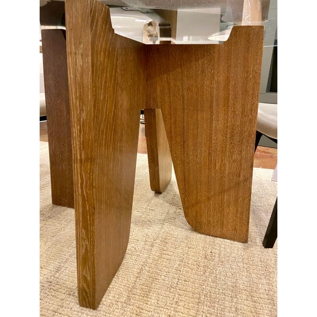 2020s Barbara Barry for Baker Modern Coyote Dining Table Base For Sale - Image 5 of 6