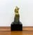 Mid 20th Century Vintage Brass Sculpture of Women on Plinth For Sale - Image 5 of 7