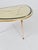 Brown Mid-Century German Tripod Glass & Brass Coffee Table ffrom Ilse Möbel, 1950s For Sale - Image 8 of 11