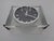 Silver Table Clock in Acrylic Glass and Brushed Aluminum from Kienzle International, Germany, 1960s For Sale - Image 8 of 15