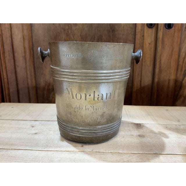Silver-Plated Champagne Bucket from Christofle, 1930s For Sale - Image 4 of 9