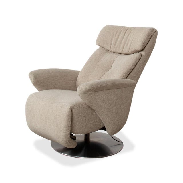 Cream Lounge Chair from Himolla For Sale - Image 4 of 18