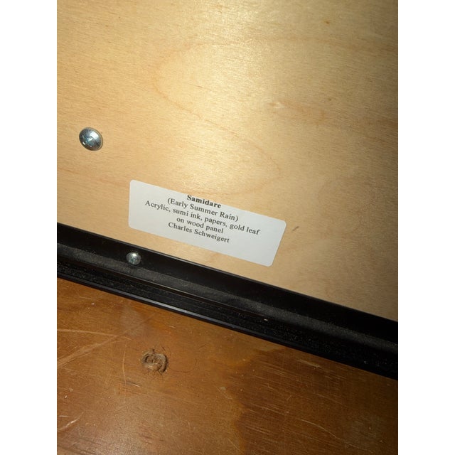 2000 - 2009 Original Abstract Mixed Media Painting by Charles Schweigert For Sale - Image 5 of 11