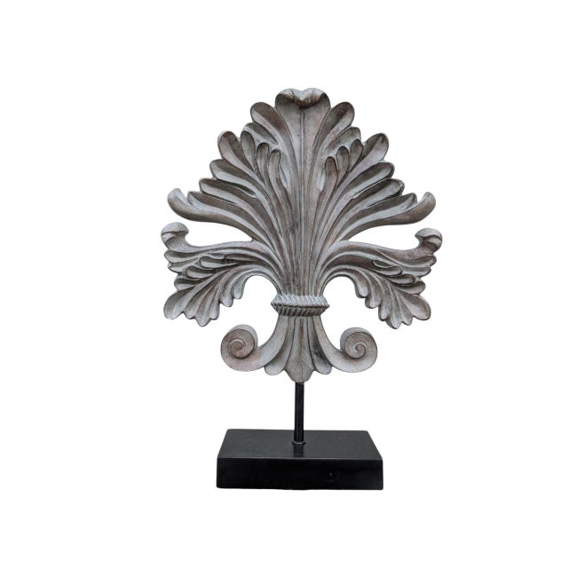 Description Elevate your interior with this striking hand-carved architectural remnant, a beautiful example of classical...