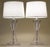 Matched Pair Xlarge Lucite Acrylic Astrolite Ritts Co. Geometric "Hourglass" Futuristic Modern Sculpture Table Lamps 1970's For Sale In Los Angeles - Image 6 of 12