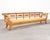 Early 20th Century Monumental Swedish Biedermeier Style Burl Hall Bench 11.5 Ft For Sale - Image 5 of 18