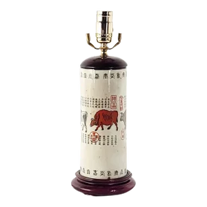Vintage Chinese Porcelain Vase, Now a Lamp, Circa 1950