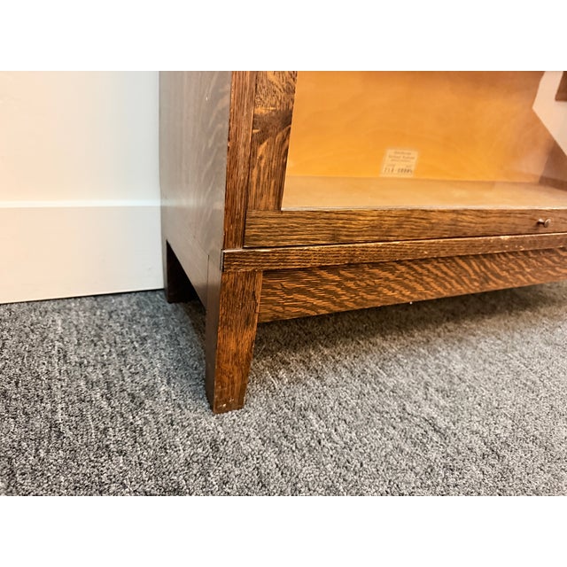1920s Globe Wernicke Barrister Bookcase For Sale - Image 9 of 11