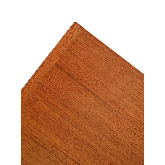 Scandinavian Teak Bedside Table, 1960s For Sale - Image 9 of 12