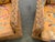 Brown 20th Century Kreiss Pair of Wicker Chairs and Ottomans For Sale - Image 8 of 11