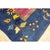 1920s 1920s Antique Purple Oriental Floral Chinese Handknotted Art Deco Wool Rug For Sale - Image 5 of 10