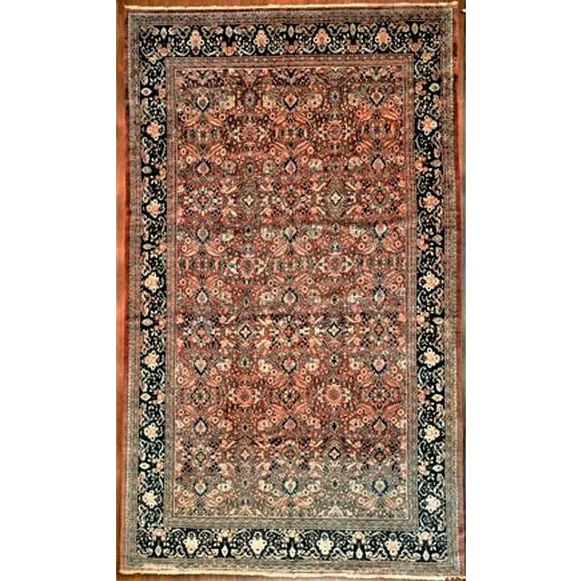 Vintage Hand Made Persian Palatial Rug For Sale - Image 13 of 13