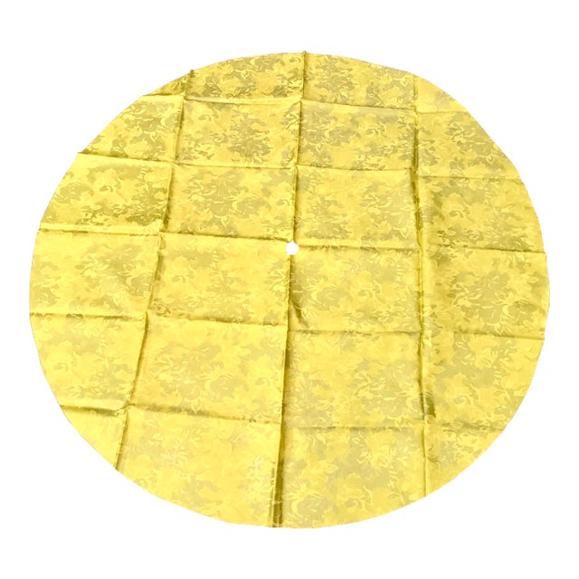 Mid Century Modern Outdoor Vinyl Umbrella Table Tablecloth Cover For Sale