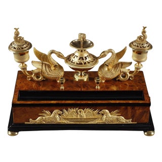 French Empire Inkwell, 1810 For Sale