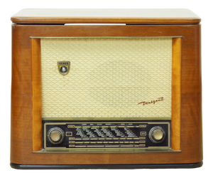 Czechoslovakian Original Tesla Dirigent Gramoradio, 1956