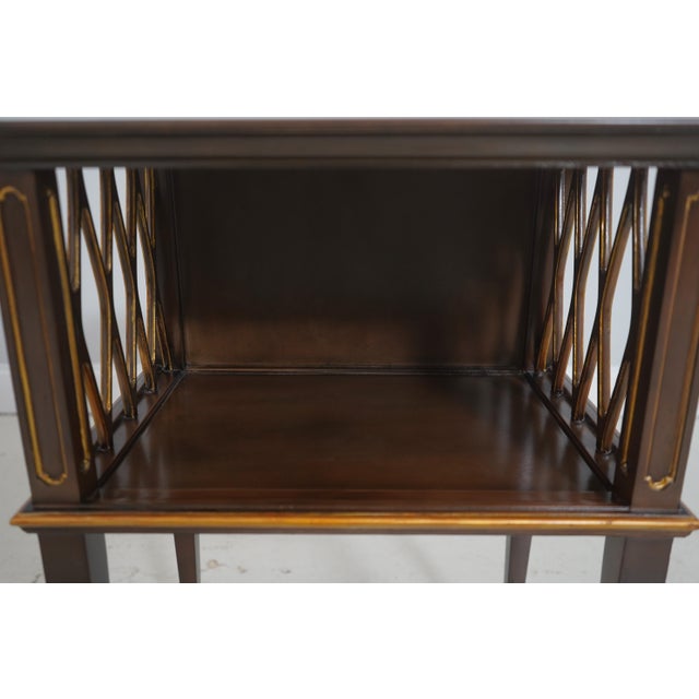 Scarborough House Mirror Top Occasional Table For Sale - Image 11 of 16