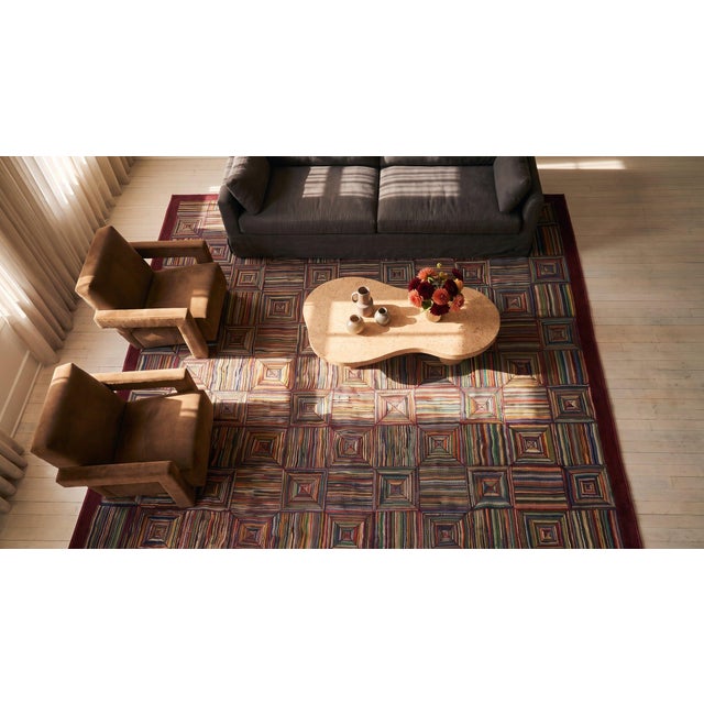 Mid-20th Century American Hooked Rug ( 7' 6'' x 9' 2'' - 228 x 279 cm ) For Sale - Image 14 of 15