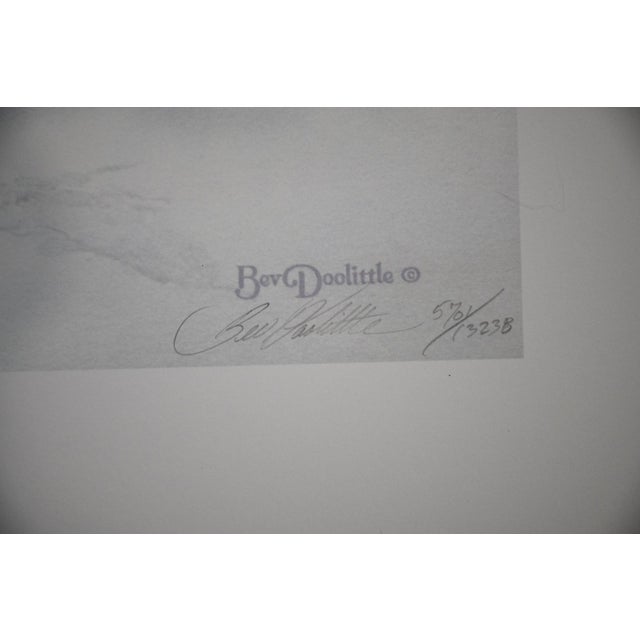 1987 Bev Doolittle "Guardian Spirits" Signed Lithograph Set of 2 With Folio & Coa For Sale In Denver - Image 6 of 7