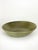 Large glazed ceramic trinket dish or fruit bowl, signed, made in France in the 1940s. This elegant handcrafted piece is...