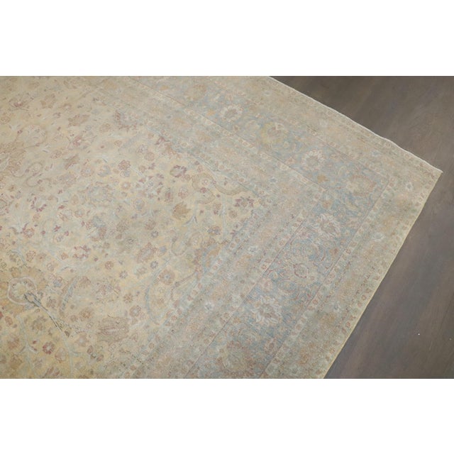 Antique Zabihi Collection Persian Tabriz Rug For Sale In New York - Image 6 of 11