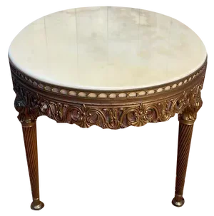 Louis XVI Style Oval Coffee Table