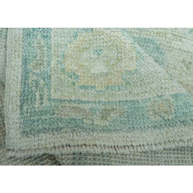 Turkish Oushak Rug 2'10" x 18'8" #19245 For Sale - Image 4 of 8