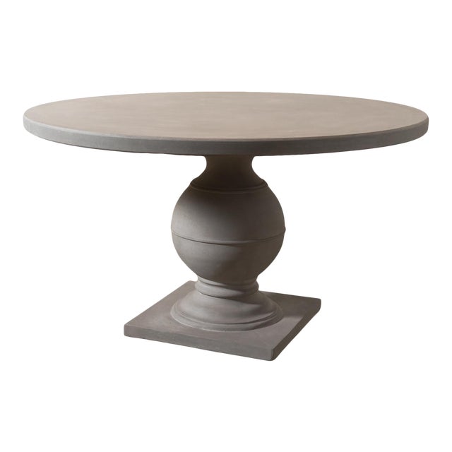 Cyril Dining Table Light Gray 54" Chairish
