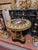 1960s 1960s Unique Royal Salon Porcelain and Gilt Bronze Round Table Hand-Painted with Classical Motifs For Sale - Image 5 of 5